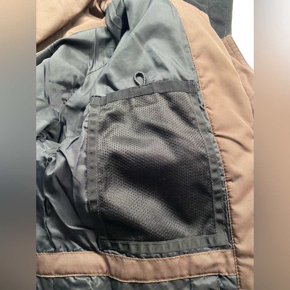 Marker Vintage Brown‎ Lightweight Quilted Puffer Ski Jacket w/ Pockets Small/S N - Picture 7 of 10